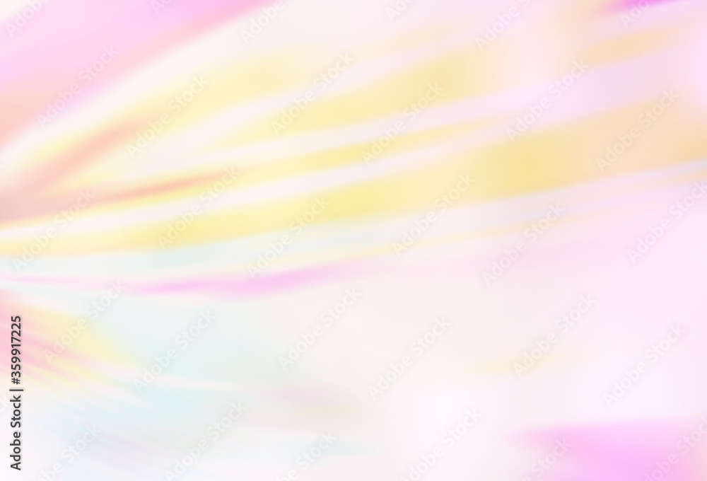 Obraz premium Light Pink, Yellow vector modern elegant backdrop. Abstract colorful illustration with gradient. New style design for your brand book.