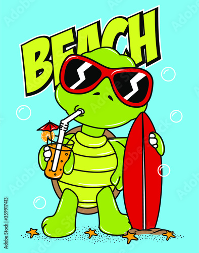 TORTUGA EN LA PLAYA