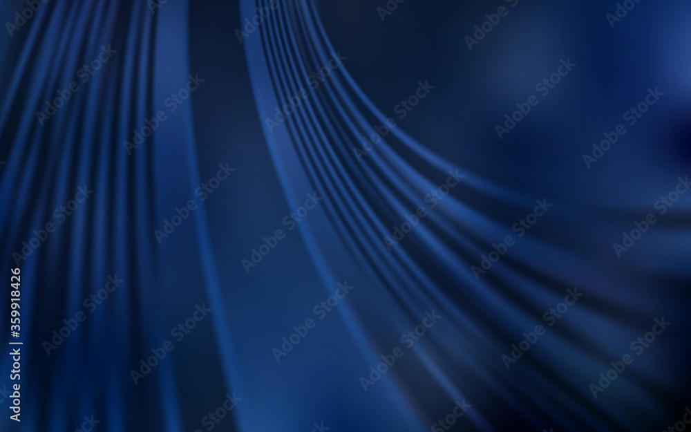Dark BLUE vector layout with bent lines. A sample with colorful lines, shapes. Abstract design for your web site. Dark BLUE vector layout with bent lines. A sample with colorful lines, shapes. Abstract design for your web site.