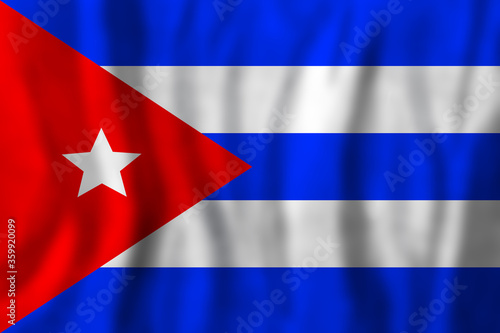 Free Download banner and Cuba flag background. Learn spanish language - GFXLoad
