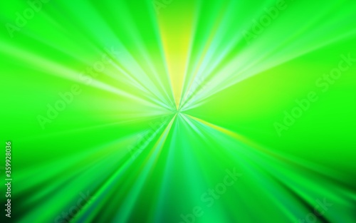 Light Green vector blurred background. A completely new colored illustration in blur style. Smart design for your work.