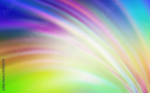 Light Multicolor vector blurred shine abstract background. New colored illustration in blur style with gradient. The best blurred design for your business.