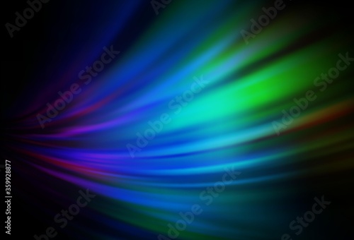 Dark Multicolor vector abstract blurred background. Colorful abstract illustration with gradient. Background for a cell phone.