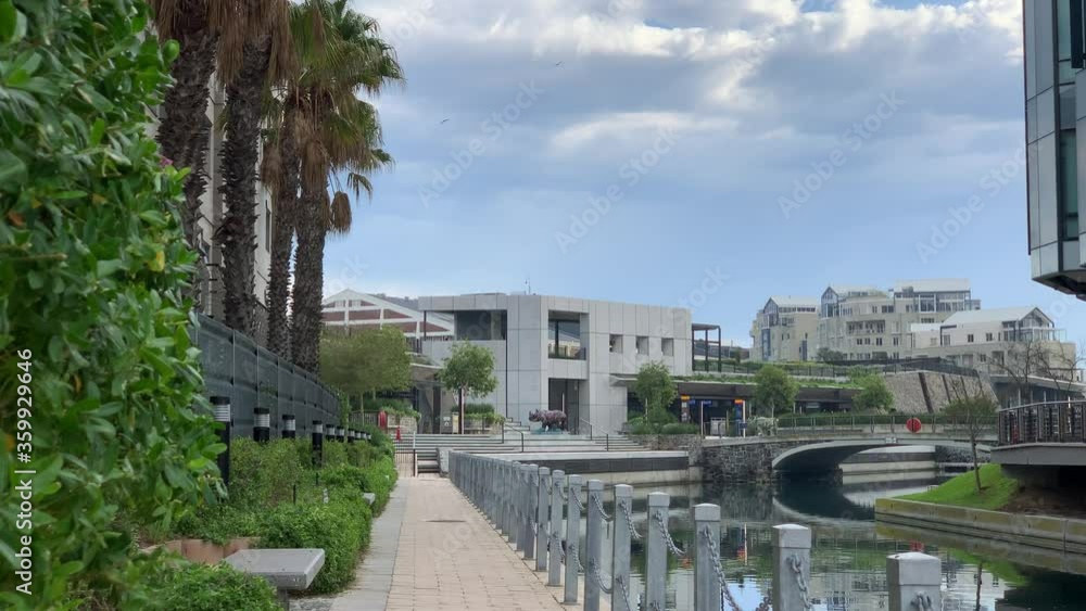 V&A Waterfront water canal tourist attraction Cape Town V&A Waterfront water canal tourist attraction Cape Town