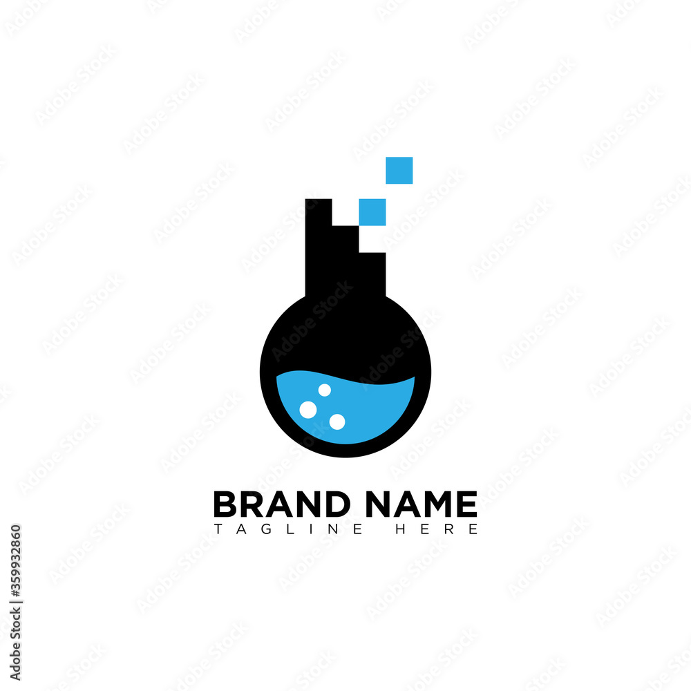 Pixel Lab Logo Design Template Pixel Lab Logo Design Template