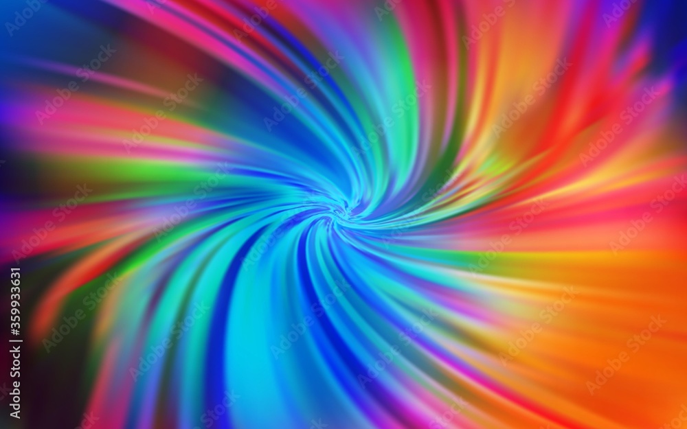 Obraz premium Dark Multicolor vector abstract blurred background. Colorful illustration in abstract style with gradient. Completely new design for your business.