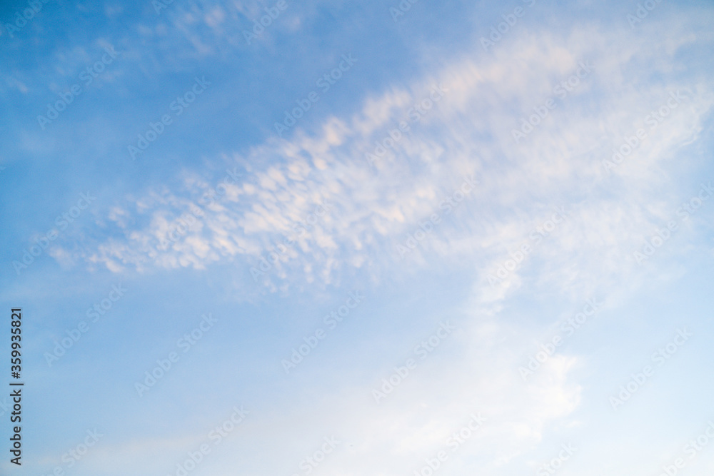 Blue sky with cloud bright at. Border, Thailand - Malaysia Blue sky with cloud bright at. Border, Thailand - Malaysia