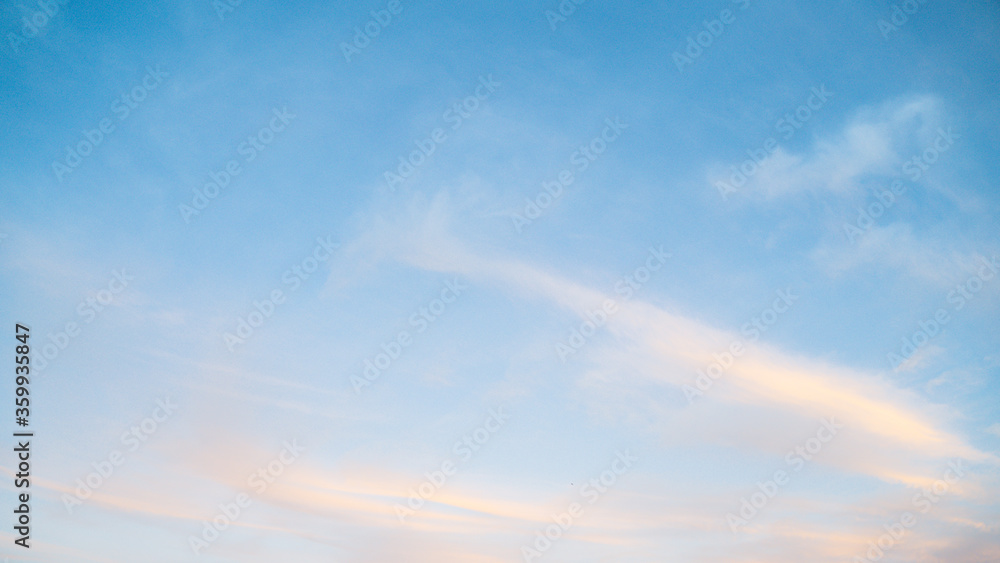 Blue sky with cloud bright at. Border, Thailand - Malaysia Blue sky with cloud bright at. Border, Thailand - Malaysia