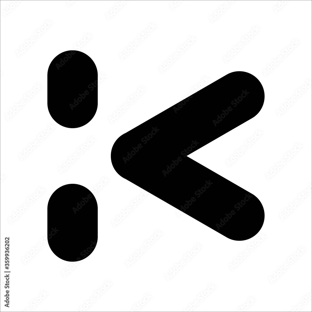 Letter K logo design template elements. Initials K logo icon vector Letter K logo design template elements. Initials K logo icon vector