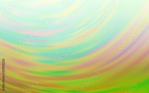 Light Green vector abstract blurred background. Abstract colorful illustration with gradient. Background for designs.