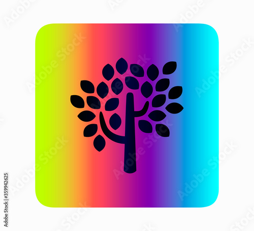 Decorative simple tree