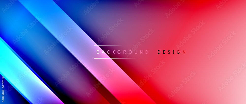 Bright gradient neon lines abstract background Bright gradient neon lines abstract background