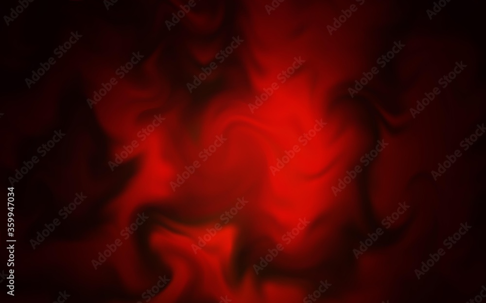 Fototapeta premium Dark Red vector glossy abstract background. Glitter abstract illustration with gradient design. Background for designs.