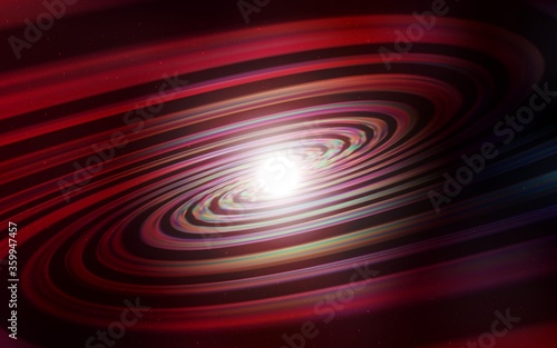 Dark Red vector background with astronomical stars. Modern abstract illustration with Big Dipper stars. Best design for your ad, poster, banner.