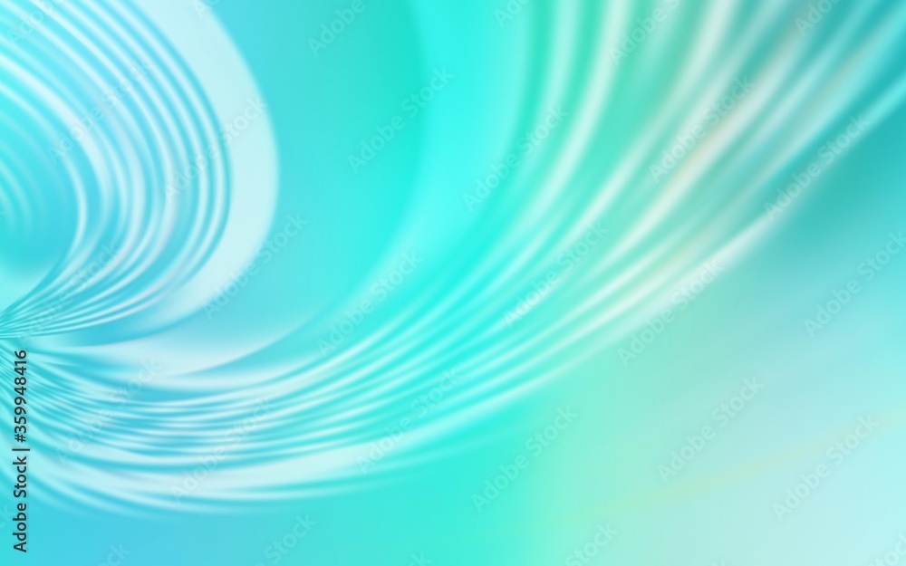 Fototapeta premium Light Blue, Green vector texture with wry lines. Glitter abstract illustration with wry lines. New composition for your brand book.