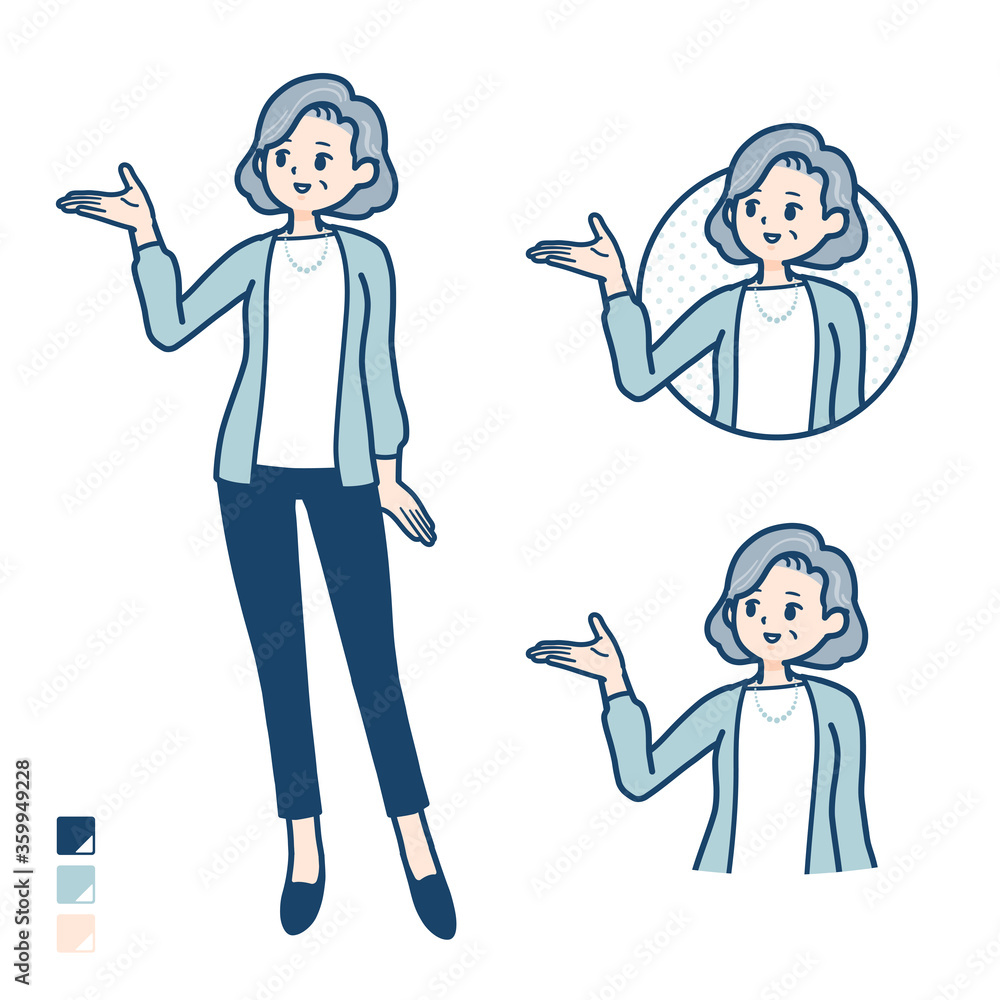 simple senior woman_guidance simple senior woman_guidance