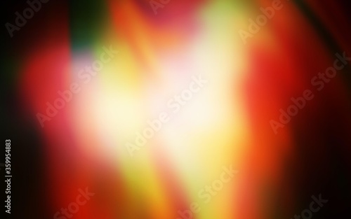 Dark Orange vector colorful abstract texture. Glitter abstract illustration with gradient design. New way of your design.