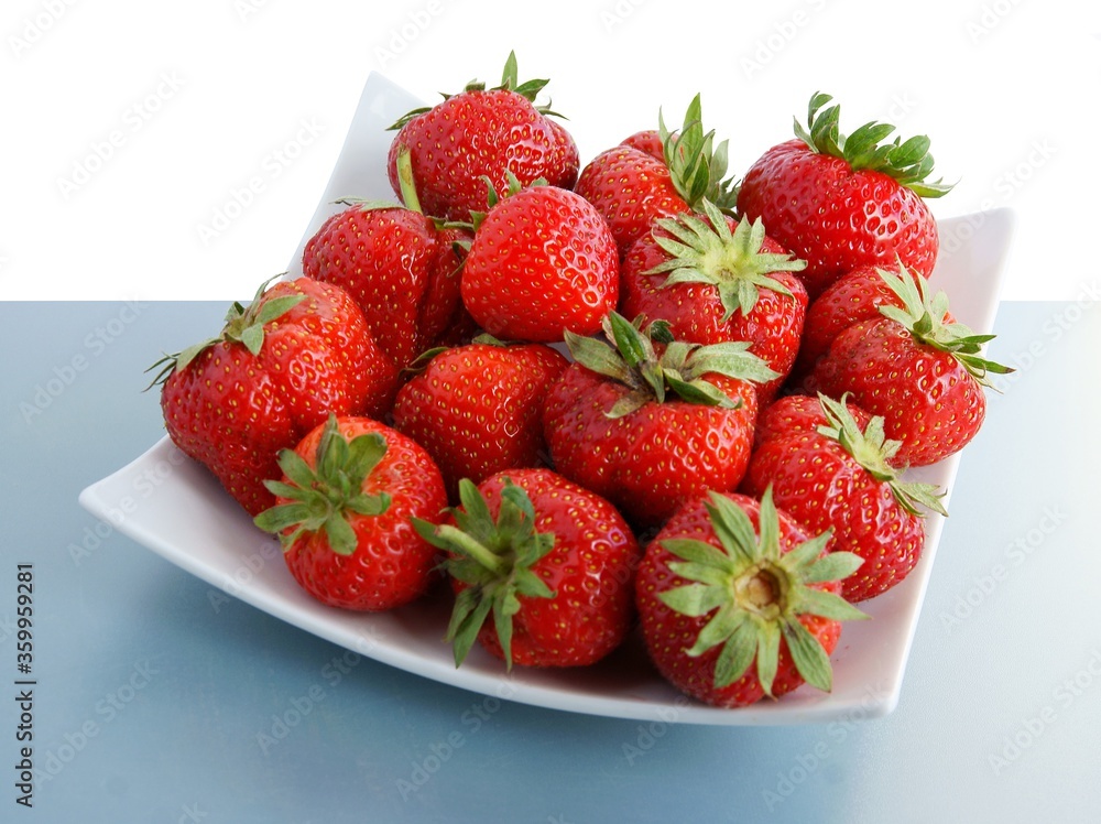 tasty red strawberries from my garden close up tasty red strawberries from my garden close up