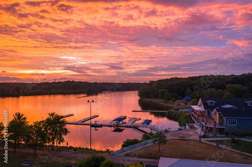 Mercer County Park Sunrise photo