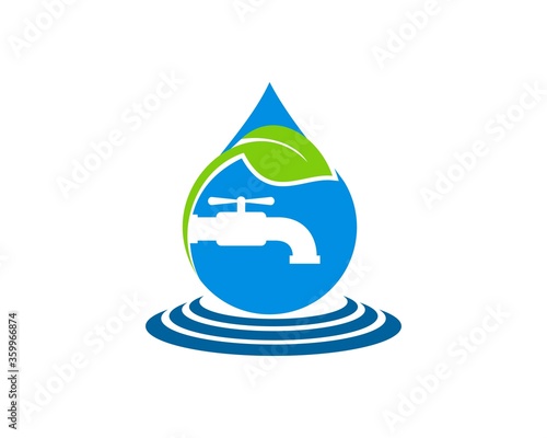 Clean and healthy water drop plumbing