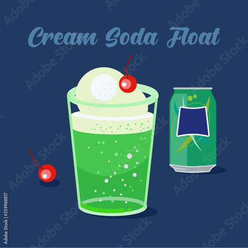 South African Cream Soda Float