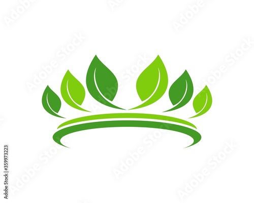 Simple leaf crown