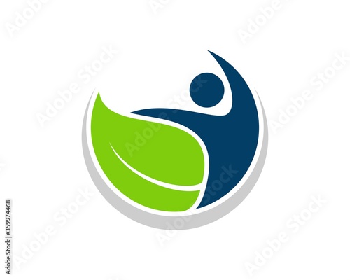 People with green leaf