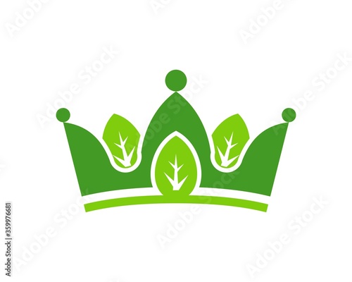 Exclusive leaf crown