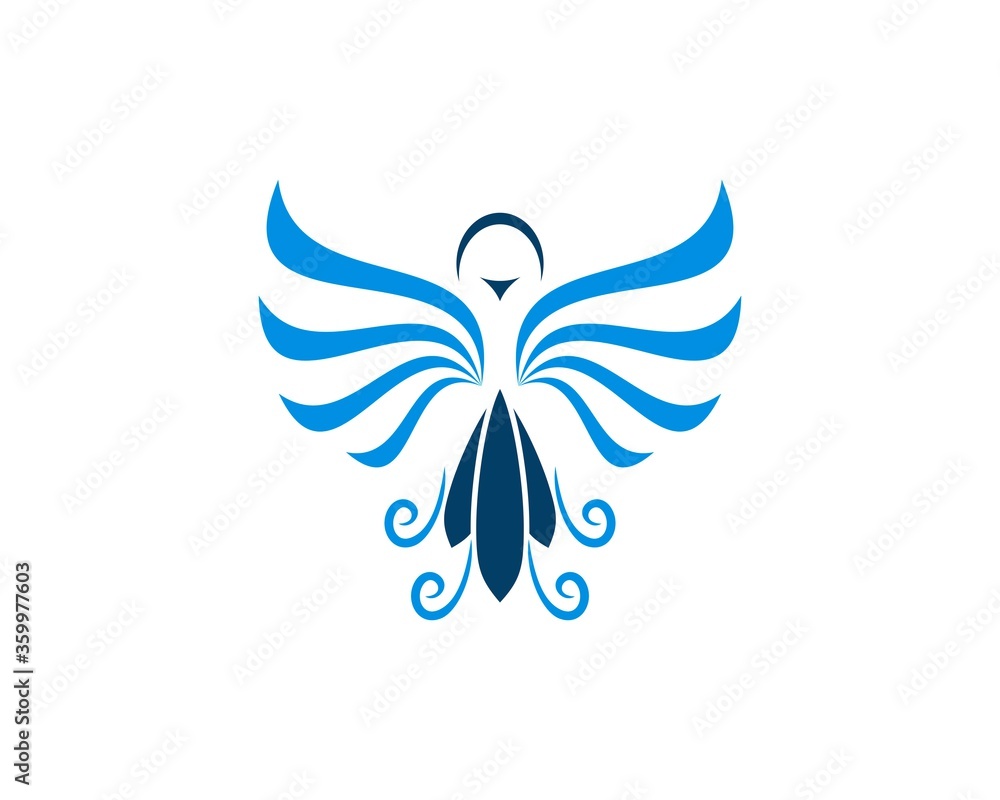 Abstract luxury bird Abstract luxury bird