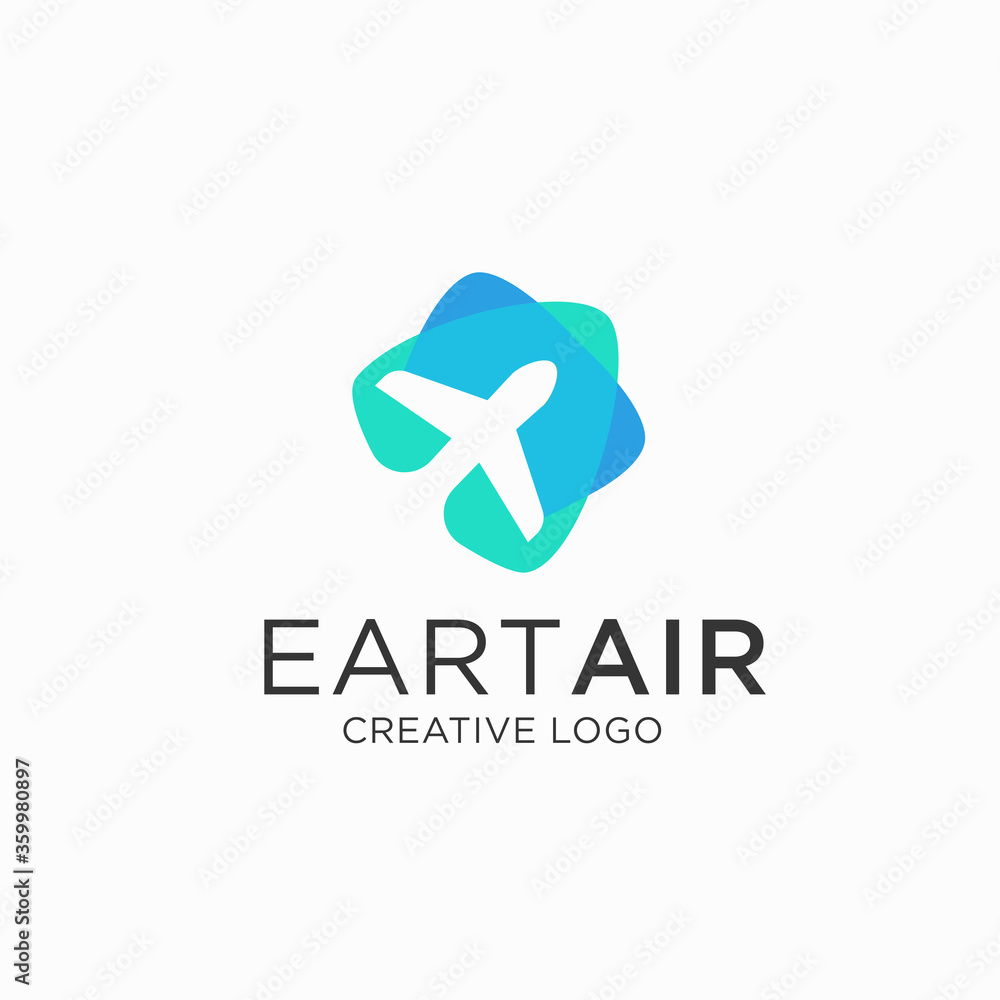 Airplane symbol. travel airlines logo Airplane symbol. travel airlines logo