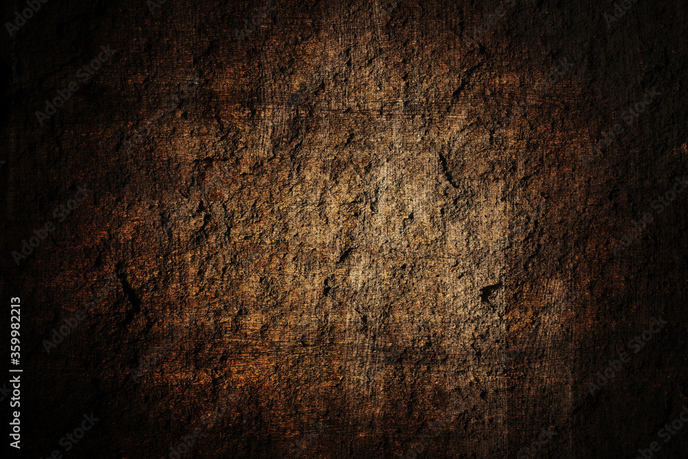 Grunge Texture Roc - Background HD Photo - Dark Cave Roc Concept - obrazy, fototapety, plakaty 