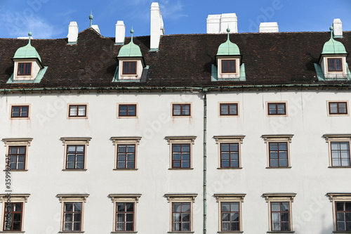 old building exterior in Vienna Austria