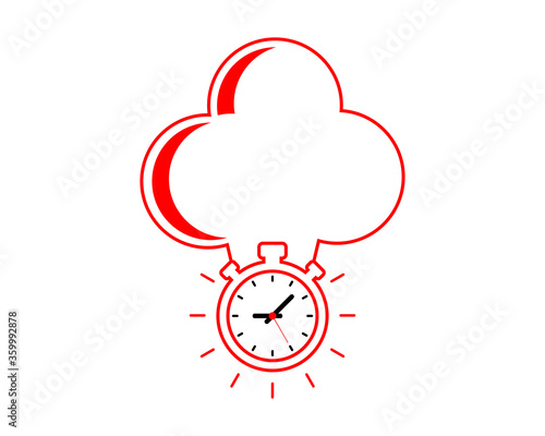 Chef hat with timer