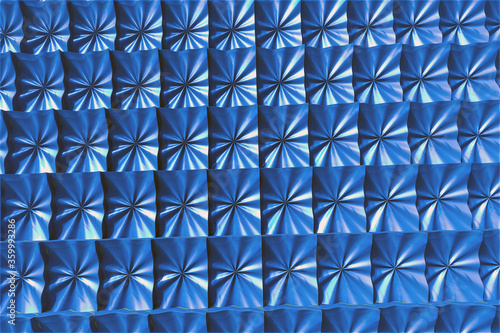 3D render. 3d illustration. Three-dimensional texture. Pattern.