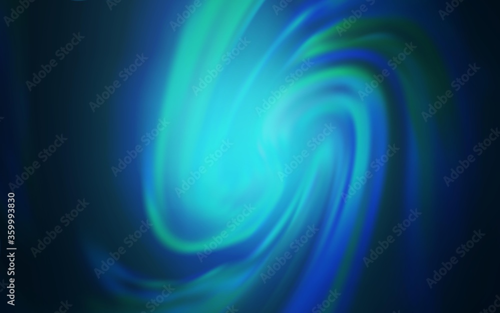 Light BLUE vector abstract bright pattern. New colored illustration in blur style with gradient. New style design for your brand book.