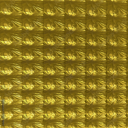 3D render. 3d illustration. Three-dimensional texture. Pattern.