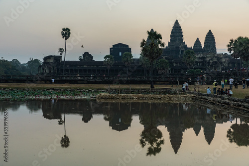 Angkor Wat Sunrise in Cambodia Siem Reap 