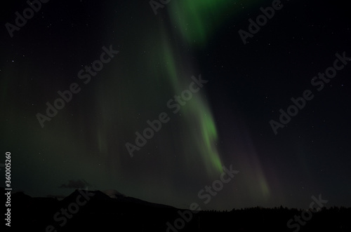 magnificent aurora borealis on autumn sky © Arcticphotoworks