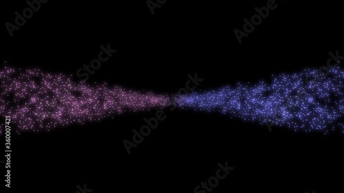 abstract background with purple and blue smoke