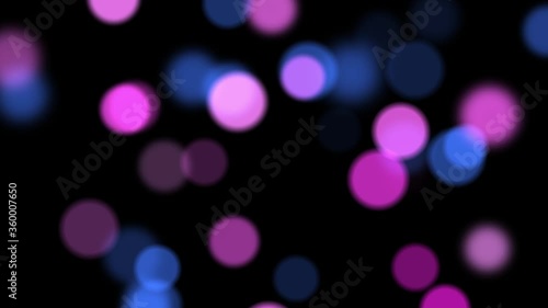 abstract background with bokeh