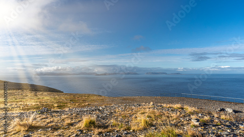 Der n  rdlichste Windpark der Welt auf der Insel Havoya  Finnmark  Norwegen