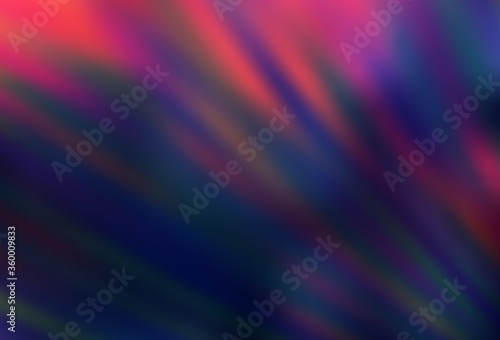 Dark Pink, Blue vector background with stright stripes. Glitter abstract illustration with colorful sticks. Template for your beautiful backgrounds.