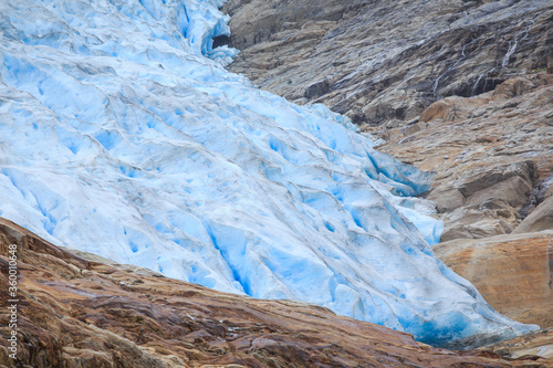 Svartisen Glacier landscape...