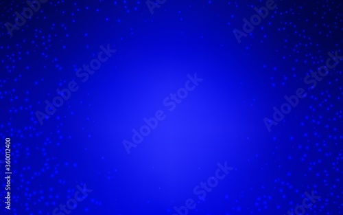 Light BLUE vector layout with cosmic stars. Modern abstract illustration with Big Dipper stars. Pattern for astrology websites.