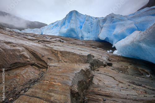Svartisen Glacier landscape...