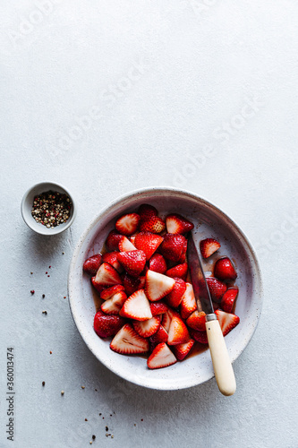 Macerated Strawberries photo