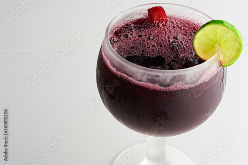 Canvas Print Chicha Morada: is a beverage originated in the Andean regions of Perú but is actually consumed at a national level