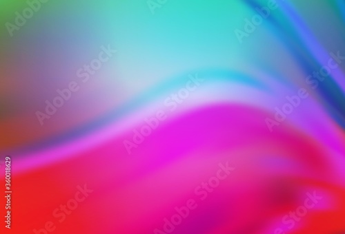 Light Pink  Blue vector glossy abstract layout. Abstract colorful illustration with gradient. Completely new design for your business.