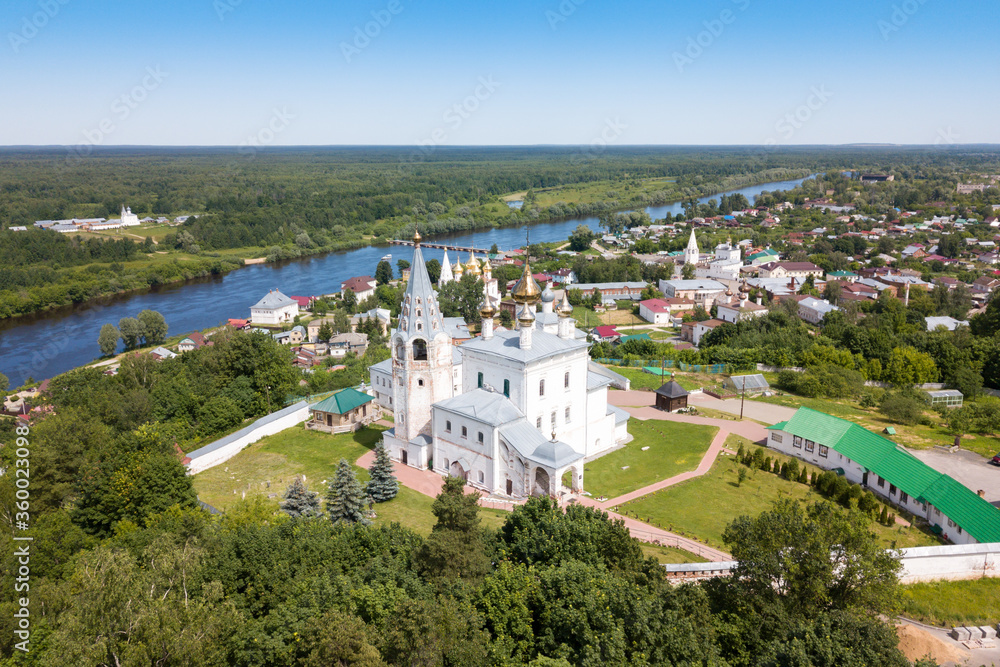 View of the Trinity-Nikolsky monastery in Gorokhovets