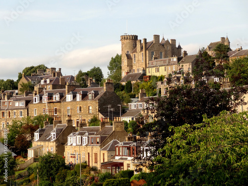 General view of the historic Scottish Borders town Selkirk, in Scotland, UK.